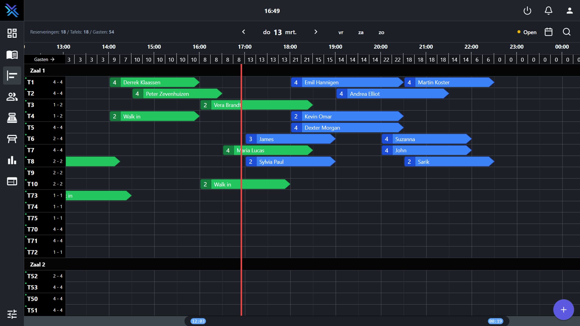 Vrodex Bookings